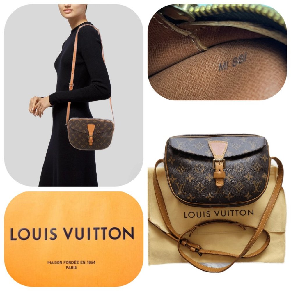 Auc Vintage Louis Vuitton Monogram Jeune Fille MM shoulder bag - Picture 1 of 16